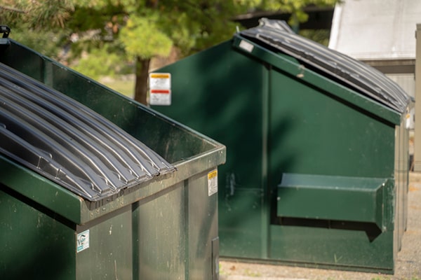 we offer recycling options for our commercial dumpsters to help minimize environmental impact